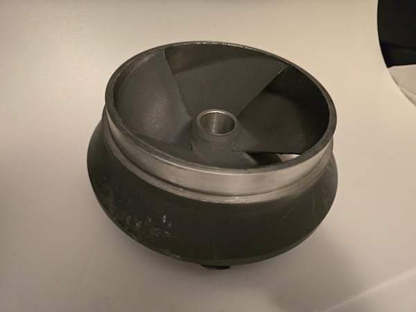 Aluminum Impeller, Size AAA+ —  NOS (New Old Stock)