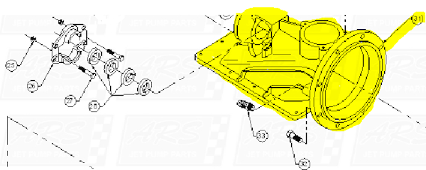 Suction Pieces fit Dominator 12S-B1007 — Fig. No. 31